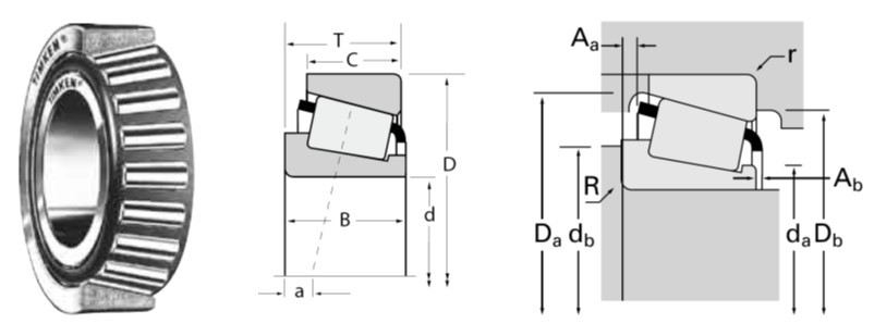 LL244510/49軸承結構圖